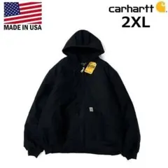 カーハート アクティブジャケット ダックジャケット(2XL)黒 181218