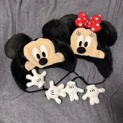 ミッキー・ミニー　ファンキャップ ペア