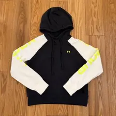 アンダーアーマー フード付きパーカー フーディー　裏起毛　SM フリース　黒