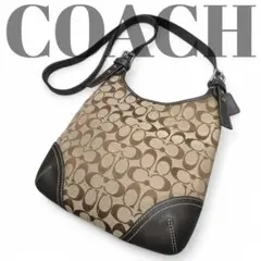 美品　COACH　コーチ　シグネチャー ショルダーバック　クロスボディー