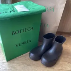 BOTTEGA VENETA Puddle Boots ダークブラウン 37のサムネイル