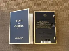 CHANEL BLEU DE CHANEL 香水 サンプル2点 ムエット１枚