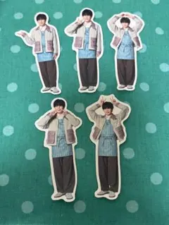 なにわ男子 ファミクラストアアンバサダー　 フレークシール　長尾謙杜