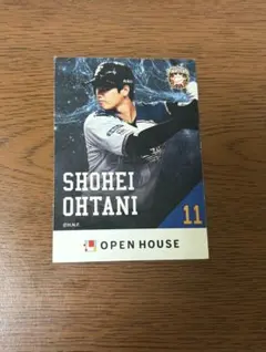 大谷翔平 北海道日本ハムファイターズ オープンハウス記念カード