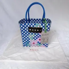 マルニ トートバッグ アイス柄 大人気 ジャージハンドル SHMH0013JG