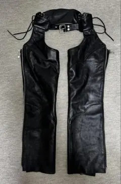 小町様』未使用品 カドヤ 本革ライダースパンツ Lサイズ膝パット付
