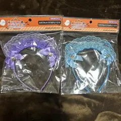 猫耳カチューシャ　2点　ネコミミメイドカチューシャ　コスプレ　ねこ耳ヘアアクセ