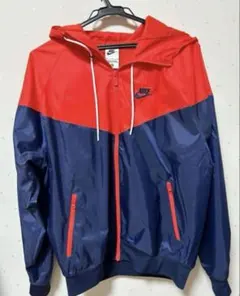 Nike ナイロンジャケット レッド/ネイビー