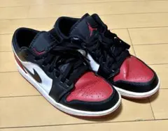 Nike Air Jordan 1 Low ブラック/レッド 韓国ソウルにて購入