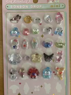 ボンボンドロップシール　ミニ　おすそ分け【正規品】ディズニー　サンリオ