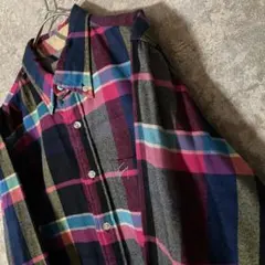 トミーヒルフィガー 長袖シャツ S チェック マルチカラー