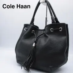美品 Cole Haan 2wayバッグ クロコ型押し ブラック h16 - メルカリ