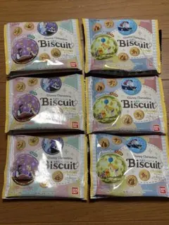 【新品未開封】 ディズニー 刺繍缶バッジ ビスケット付