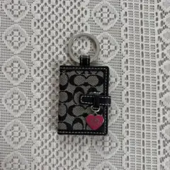 COACH シグネチャー フォトフレーム キーホルダー チャーム コーチ