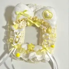 トレカケース　推し活　韓国　【イエロー】 ハンドメイド　推し