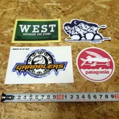 パタゴニア　ステッカー　他　セット　アウトドア　キャンプ