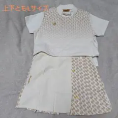 レザレクション　ホワイト上下　レディースゴルフウェア