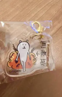 ナガノマーケットナガノキャラクターズ ミニアクリルチャーム 無敵感