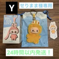 【正規品】PIN FOR LOVE Labubu アルファベット【Y】