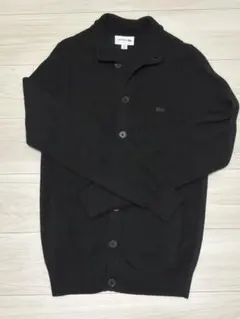 LACOSTE ブラック カーディガン US XS