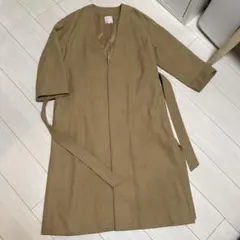 todayful ロングコート　ベージュ　　38