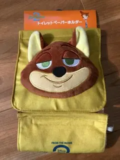 ズートピア　ニック　トイレットペーパーホルダー