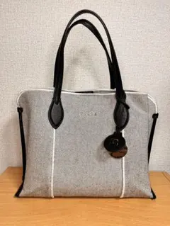 フルラ FURLA VITTORIA トートバッグ ブラックマルチ レディース