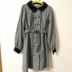 限定値下げALGY 140cm チェック柄ワンピース