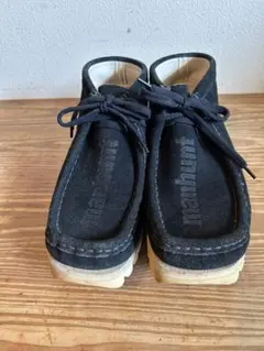 A BATHING APE Manhunt スエード ブーツ ブラックのサムネイル