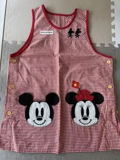 ミッキーマウス ミニーマウス エプロン M-Lサイズ