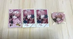 赤城ウェン　melty valentine 缶バッジ　チェキ風カード