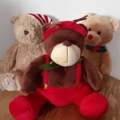 ゴディバ　くま　ぬいぐるみ2007～2009セットのサムネイル