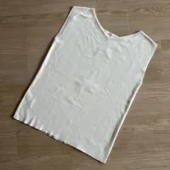 NATURAL BEAUTY BASIC ニット オフホワイトM