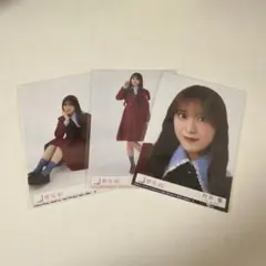 櫻坂46 村井優 生写真 セミコンプ