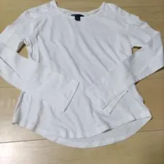 GAPKids　白　長袖　Tシャツ　150