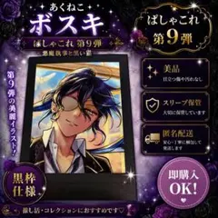あくねこ ボスキ ぱしゃこれ 第9弾 黒枠 悪魔執事と黒い猫