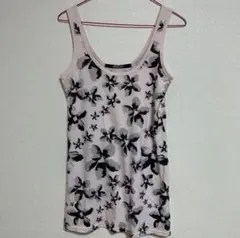 LIP SERVICE リップサービス タンクワンピ ミニ丈 ベージュ系