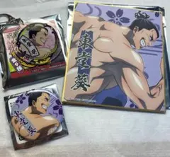 呪術廻戦 色紙 缶バッジ アクリルキーホルダー 東堂