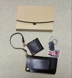 五助屋レザー トラッカーウォレット茶芯　キーホルダーなしのサムネイル