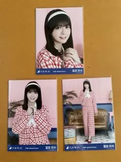 乃木坂46 冨里奈央 14周年記念 生写真 3種コンプ - メルカリ
