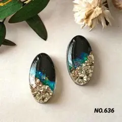 【みゆたんさん様ご依頼制作品】ノンホールイヤリング