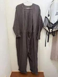 nest Robe リネンオールインワン グレーのサムネイル