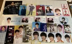 なにわ男子　藤原丈一郎　デタカ　厚紙　切り抜きセット