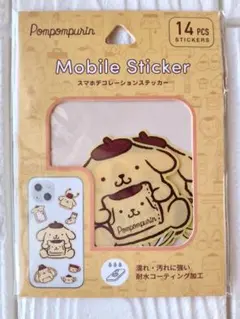 【新品・未開封】ポムポムプリン モバイル スマホデコレーションステッカー
