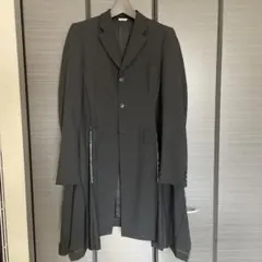 発送は5/1以降になります　22 S/S ロングジャケットSサイズ 花の存在