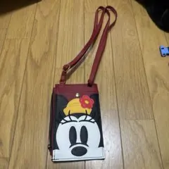 ミニーマウスデザインショルダーバッグ