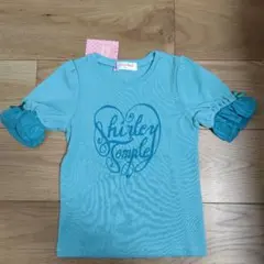 【新品タグ】シャーリーテンプル　半袖カットソー　Tシャツ　ロゴ　120のサムネイル