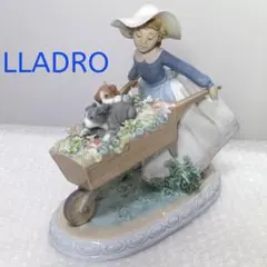 LLADRO・リヤドロ・寒い日の登校・グレス・フィギュリン・欠損無し
