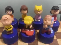 PEANUTS スヌーピー ペットボトルキャップ フィギュア 7種セット