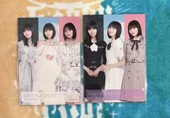 乃木坂46　遠藤さくら　個別フォトカード　歌唱衣装　制服　２